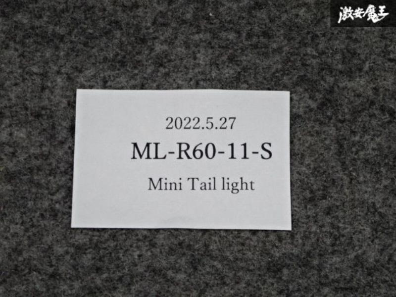 ML BMW ミニ R60 2010~2016年 ユニオンジャック テールライト LED 流れるウインカー グレー色_画像9
