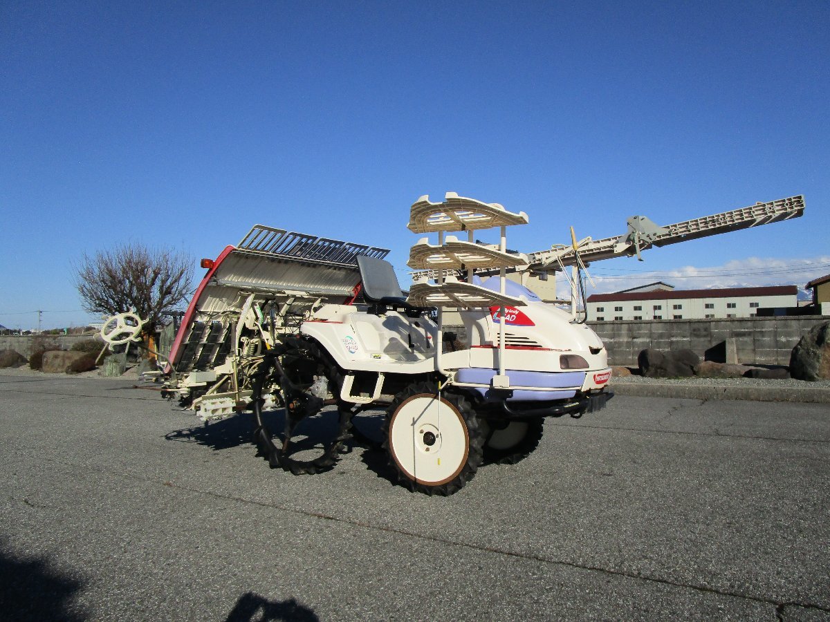 富山）三菱 田植機 LV5-DPMY 9馬力 180時間 5条植 ペースト施肥機 苗
