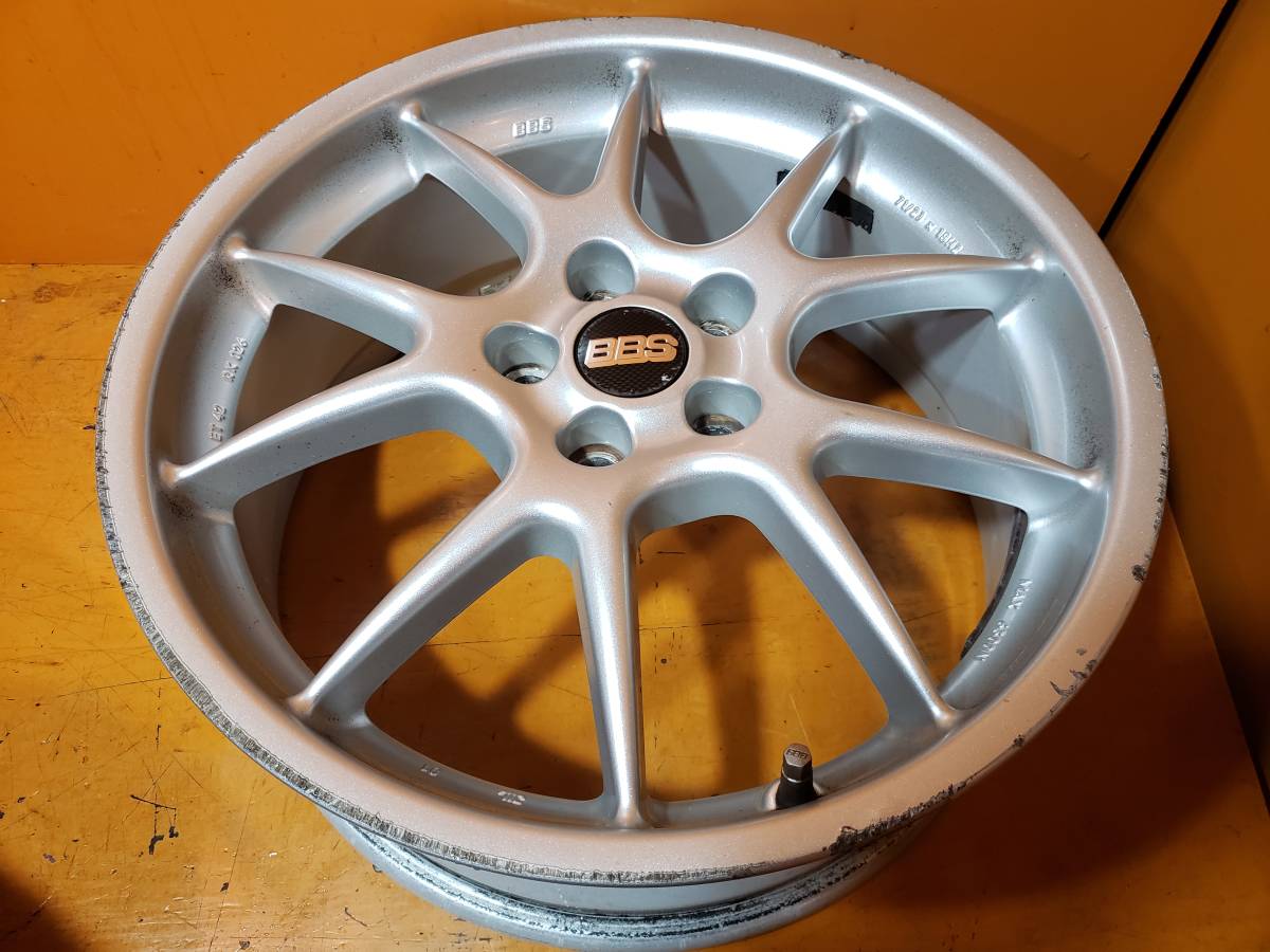 【AA273】ホイール4本*BBS18×7.5JJ 5穴 PCD108 +42_画像8