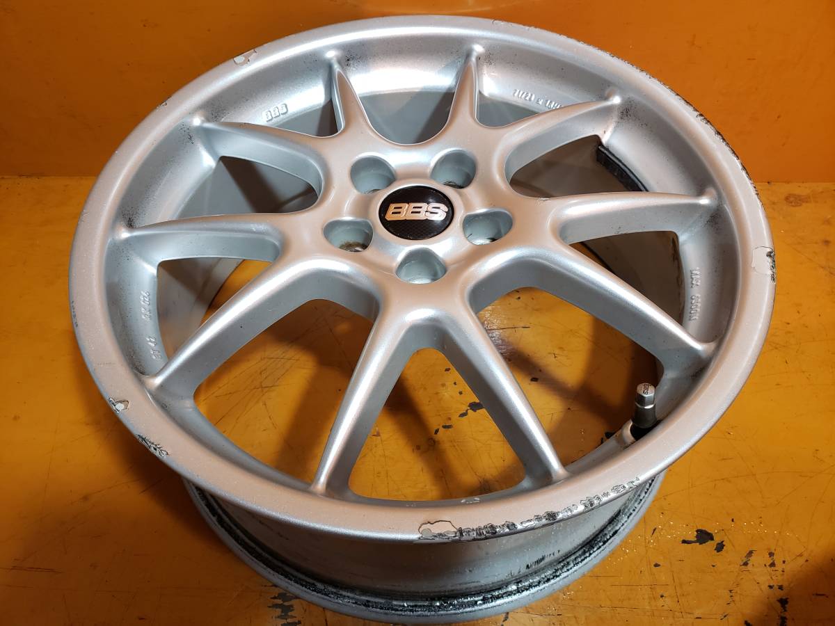 【AA273】ホイール4本*BBS18×7.5JJ 5穴 PCD108 +42_画像4