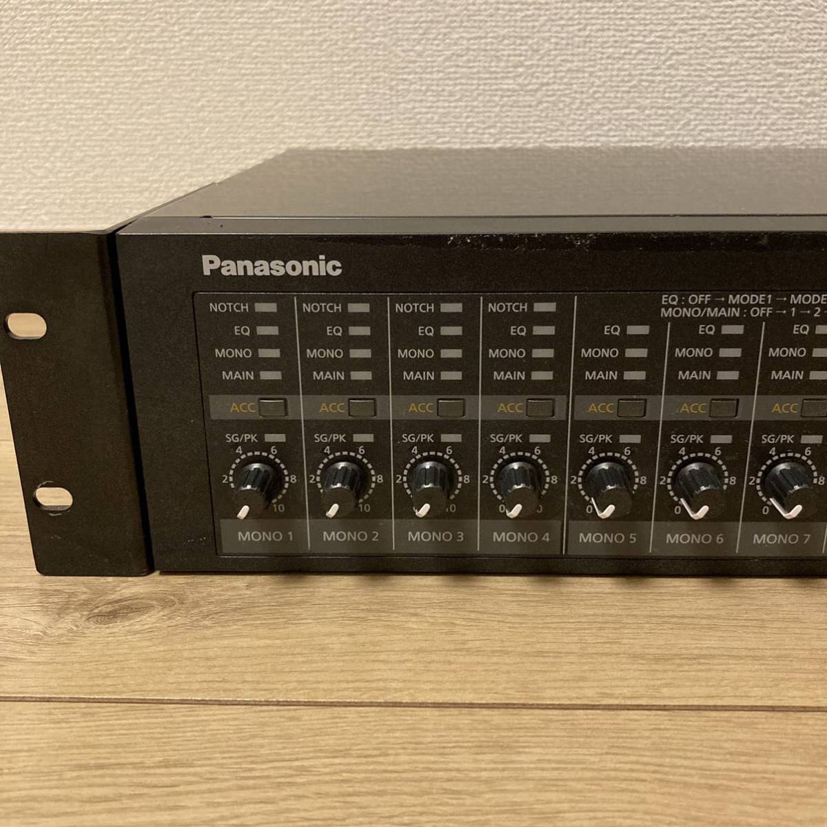 中古動作品】Panasonic RAMSA デジタルミキサー WR-DX002 ② | takushi.pl