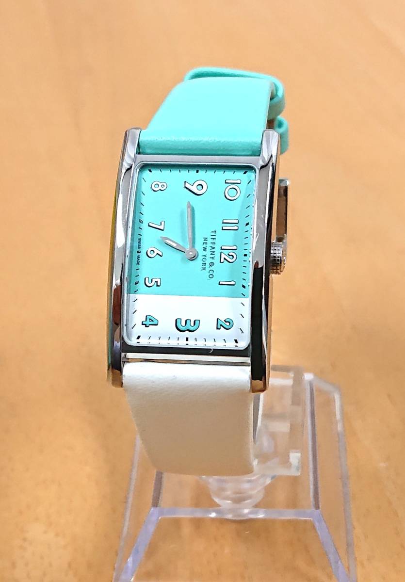 柔らかい ティファニー イーストウエストミニ ホワイト 腕時計 | www 