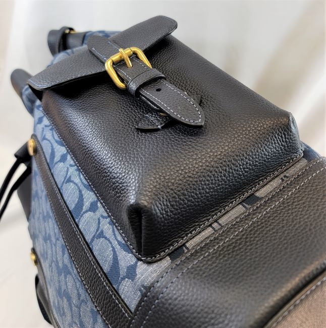 COACH コーチ ハドソン HUDSON バックパック デニム シャンブレー