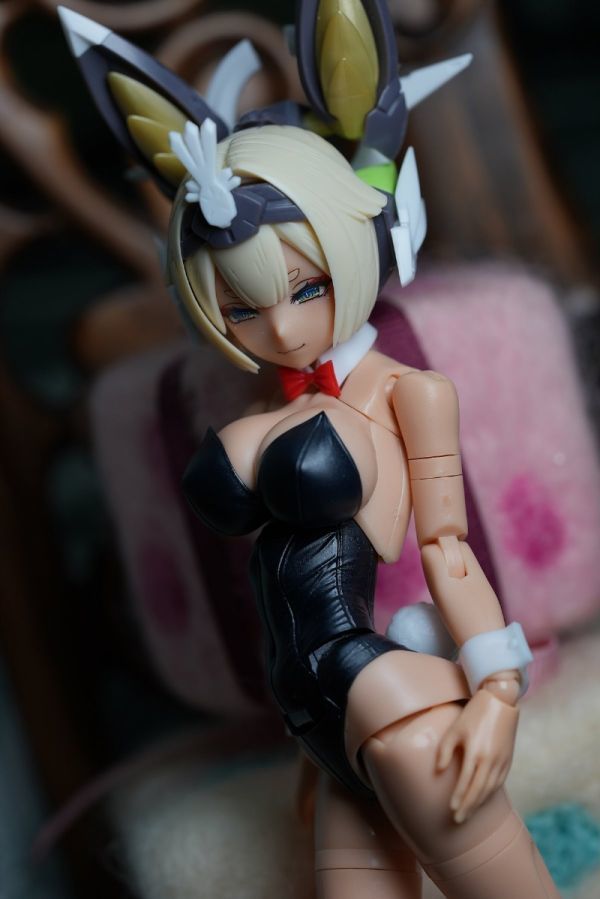  mega mi device bunny girl ( black ) body parts * modified parts only * color resin modified parts custom parts kit resin 