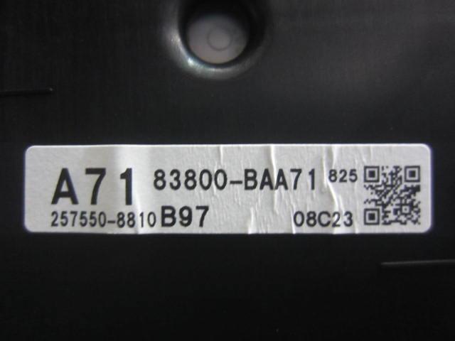 ※ キャスト DBA-LA250S スピードメーター スタイルGターボ KF-VET 257550-8810 83800-BAA71 走行距離 24,657㎞_画像7