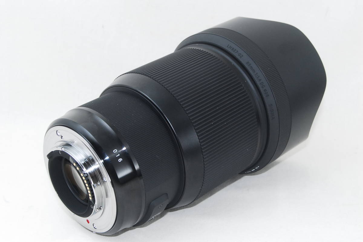 ☆新品級☆SIGMA Art 85mm F1.4 DG HSM シグマSA用 大口径中望遠レンズ