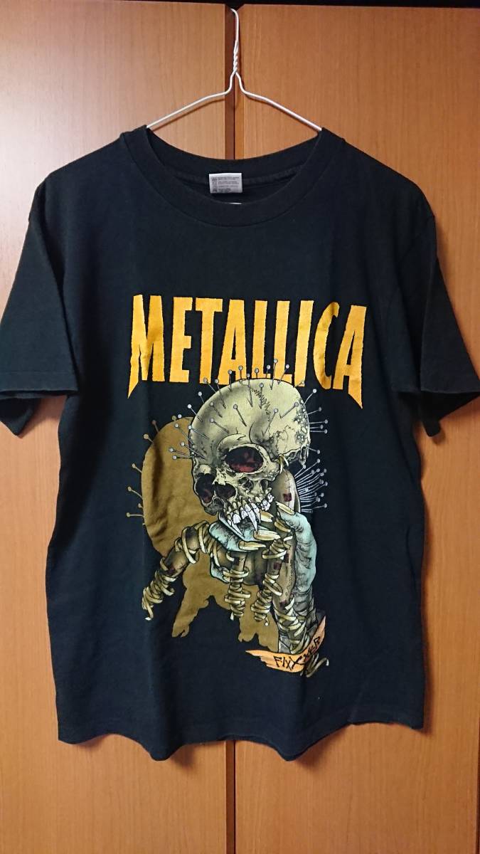 METALLICA×Pushead】80s USA製 ロックバンドTシャツ L-