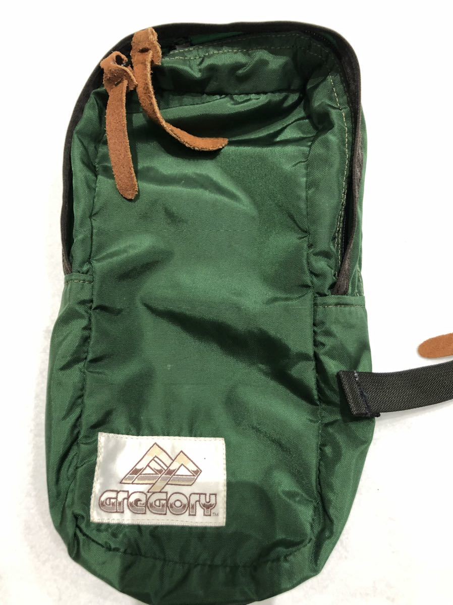 美品 当時物 GREGORY グレゴリー 茶タグ デイパック シングルポケット