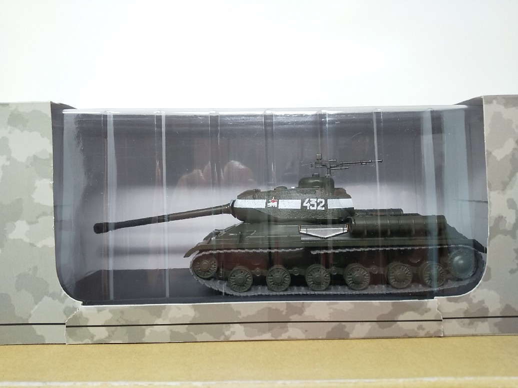 ■デアゴスティーニ Legendary WWⅡ Tank 1/43 ソビエト重戦車JS-2mスターリン 第7親衛戦車旅団 ドイツ 1945年_画像8