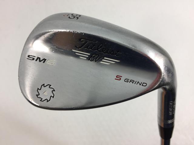 即決 お買い得品！中古 ボーケイ ウェッジ スピンミルド SM6 (ツアークロム)56.10S(日本仕様) SW D/G 56 S-200_画像1