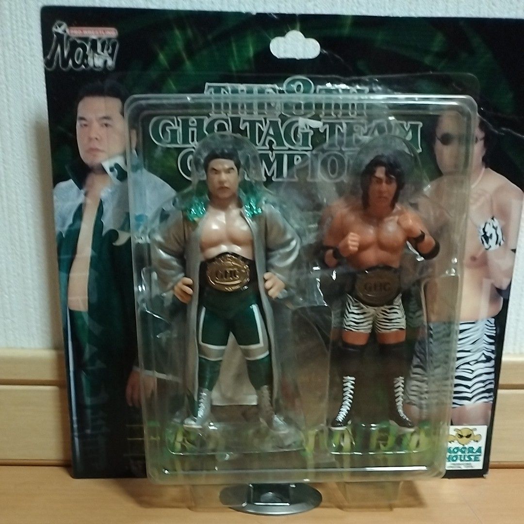 大得価人気 プロレスNOAH三沢光晴フィギュア小川良成GHCダックプロレス