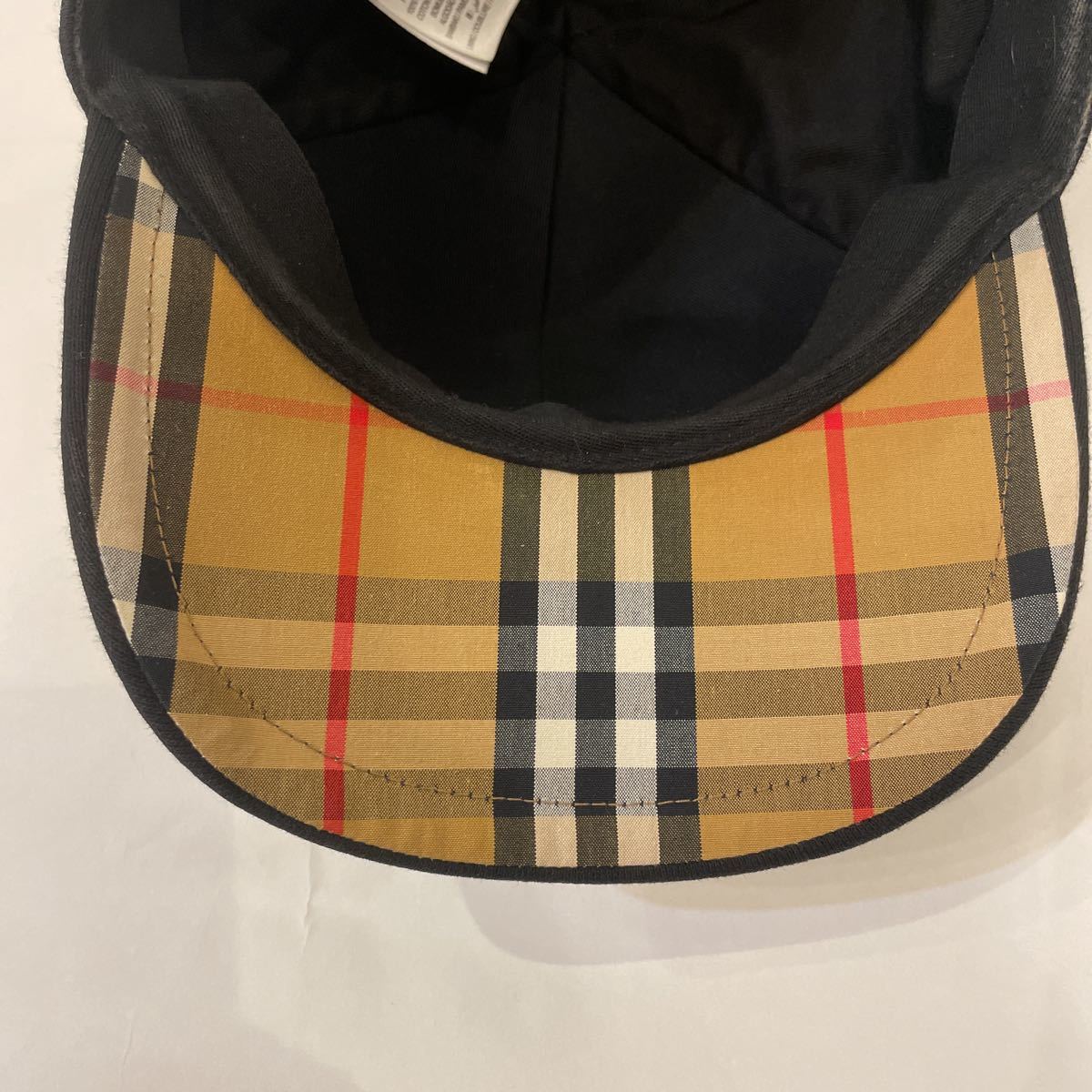 BURBERRY キャップ 帽子 バーバリー チェック TB リカルドティッシ ベースボールキャップ _画像4