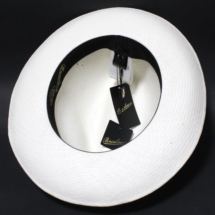 ボルサリーノ Borsalino 140340 ファイン ワイド パナマハット (58