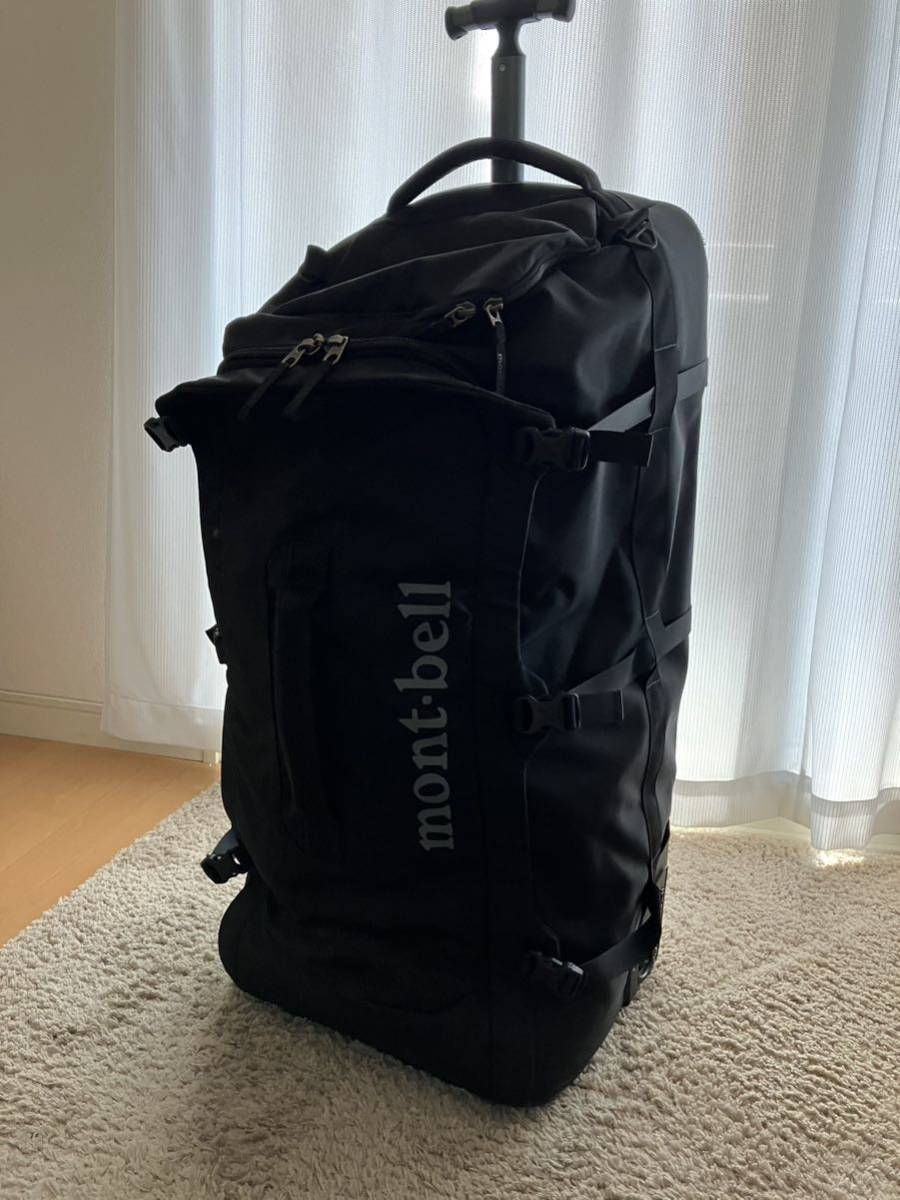 mont-bell モンベル キャリーバッグ トラベルバッグブラック スポーツ