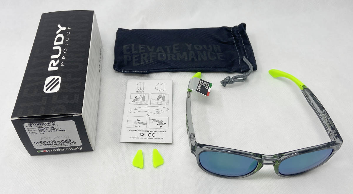 * new goods!*RUDYPROJECT*SPINAIR 56 sunglasses *SP566195-0000