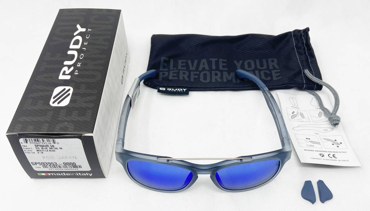 * new goods!*RUDYPROJECT*SPINAIR 59 sunglasses *SP593953-0000