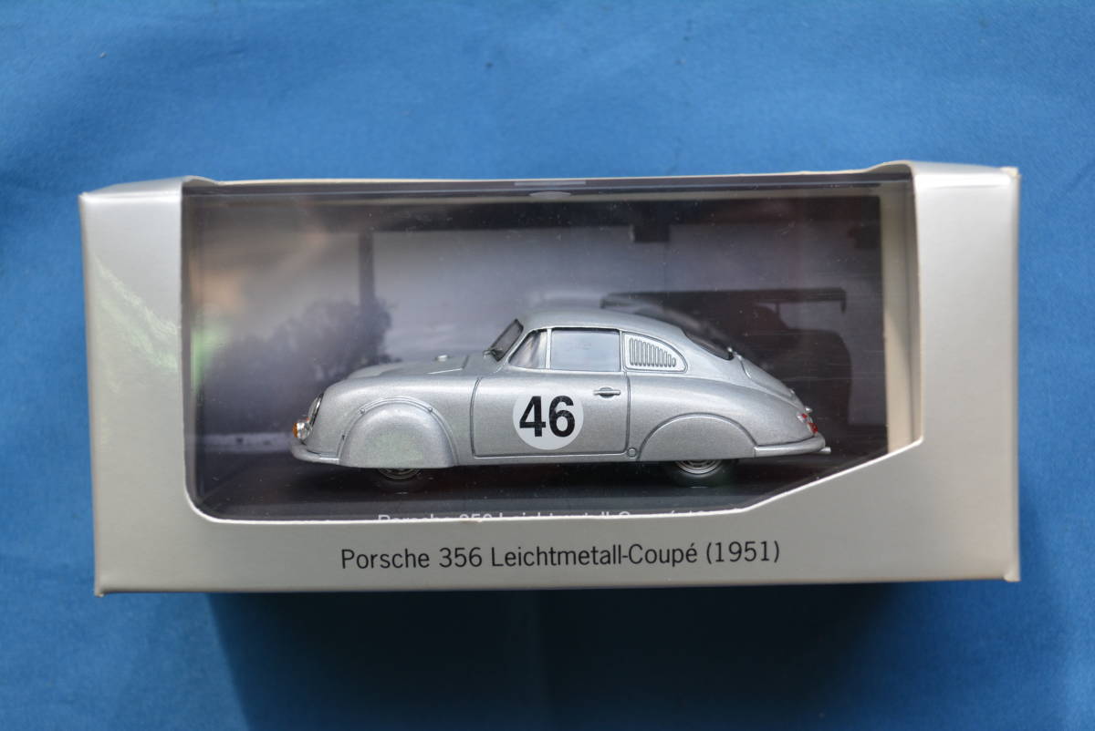 当時物　ポルシェ別注　ミニチャンプス　1/43　Porsche 356 Leichtmetal-coupe (1951) / ポルシェ 356　ライヒトメタル　クーペ　未使用品