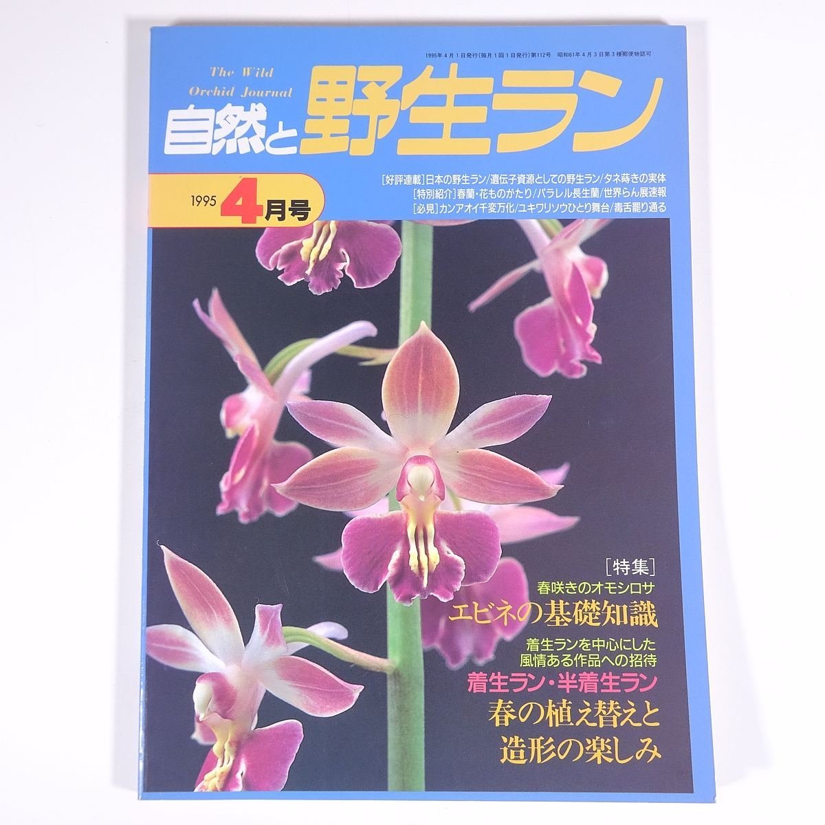  nature .. raw Ran No.112 1995/4 new plan publish department magazine gardening gardening plant orchid Ran special collection * shrimp ne. base knowledge spring. .. change . structure shape. fun 