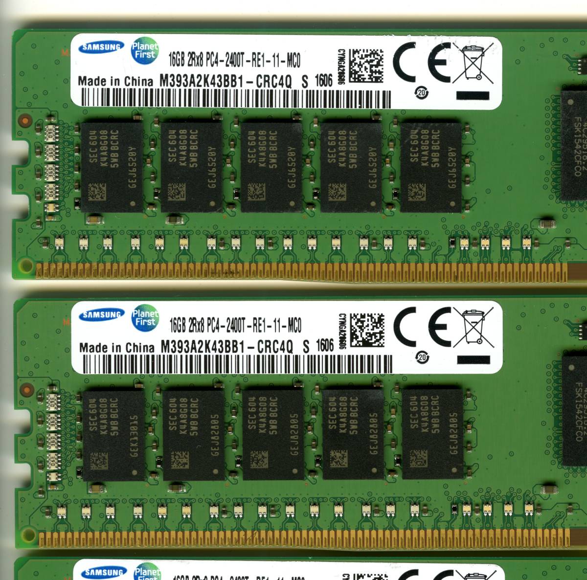 販売割20% サムスン DDR4 ECC Registered 32GBx8枚 セット 家電
