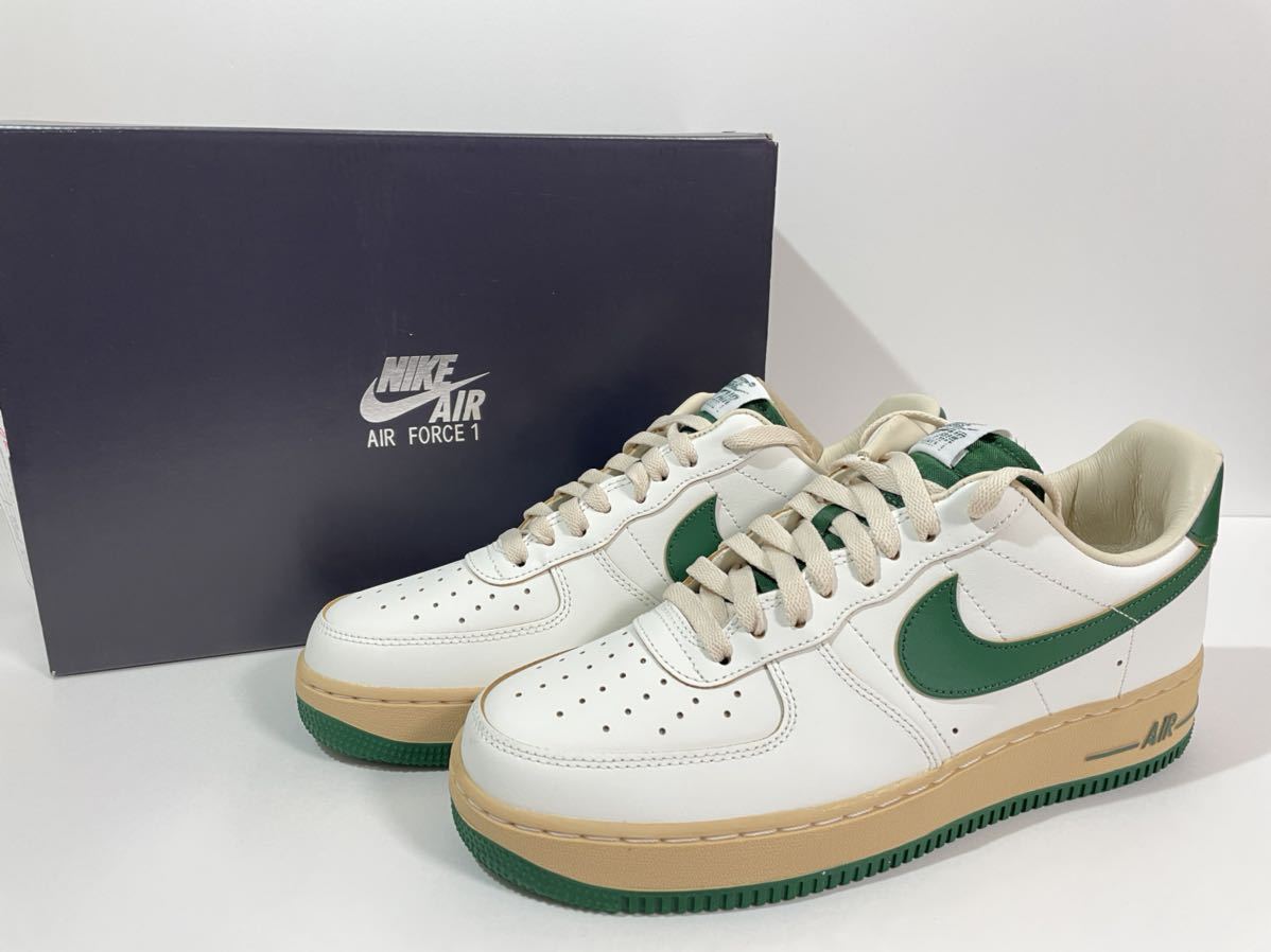 【送料無料】【新品】ウィメンズ27.5㎝ NIKE WMNS AIR FORCE 1 07 LV8 ナイキ ウィメンズ エア フォース1 セイル/グリーン 完売サイズ