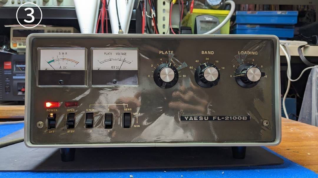 Yahoo!オークション - ③八重洲無線 YAESU FL-2100B アマチュア Yahoo!オークション - ③八重洲無線 YAESU FL-2100B アマチュア