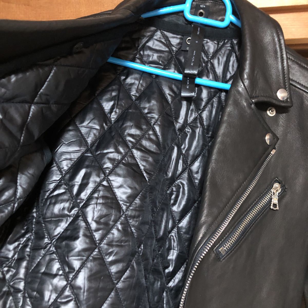 ネット割引品 wjk エントレフィーノラムシングルライダースサイズM