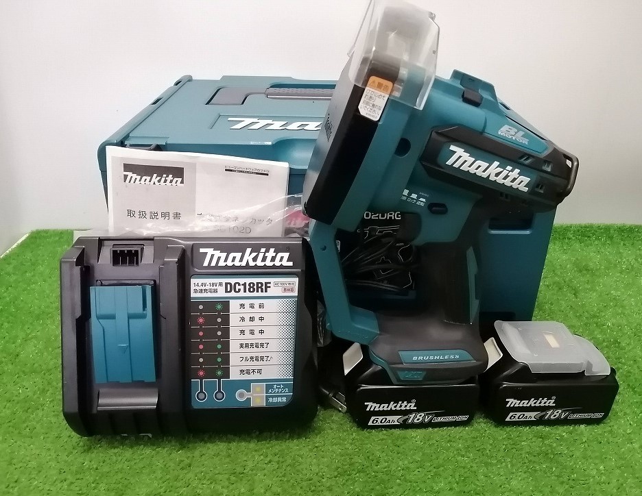 オークショ 中古 makita マキタ 14.4V/18V 充電式全ネジカッタ 18V6Ah