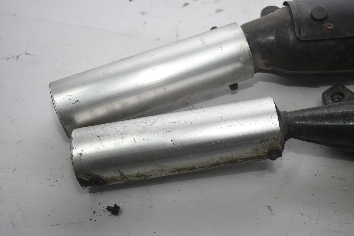  Kawasaki KR250 KR250A original muffler [I]A-212