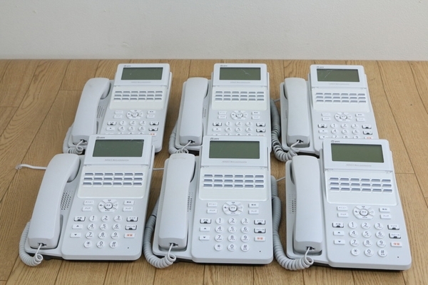 驚きの価格 【NTT】αA1（A1-18STEL-2W）電話機６点セット 2018年製
