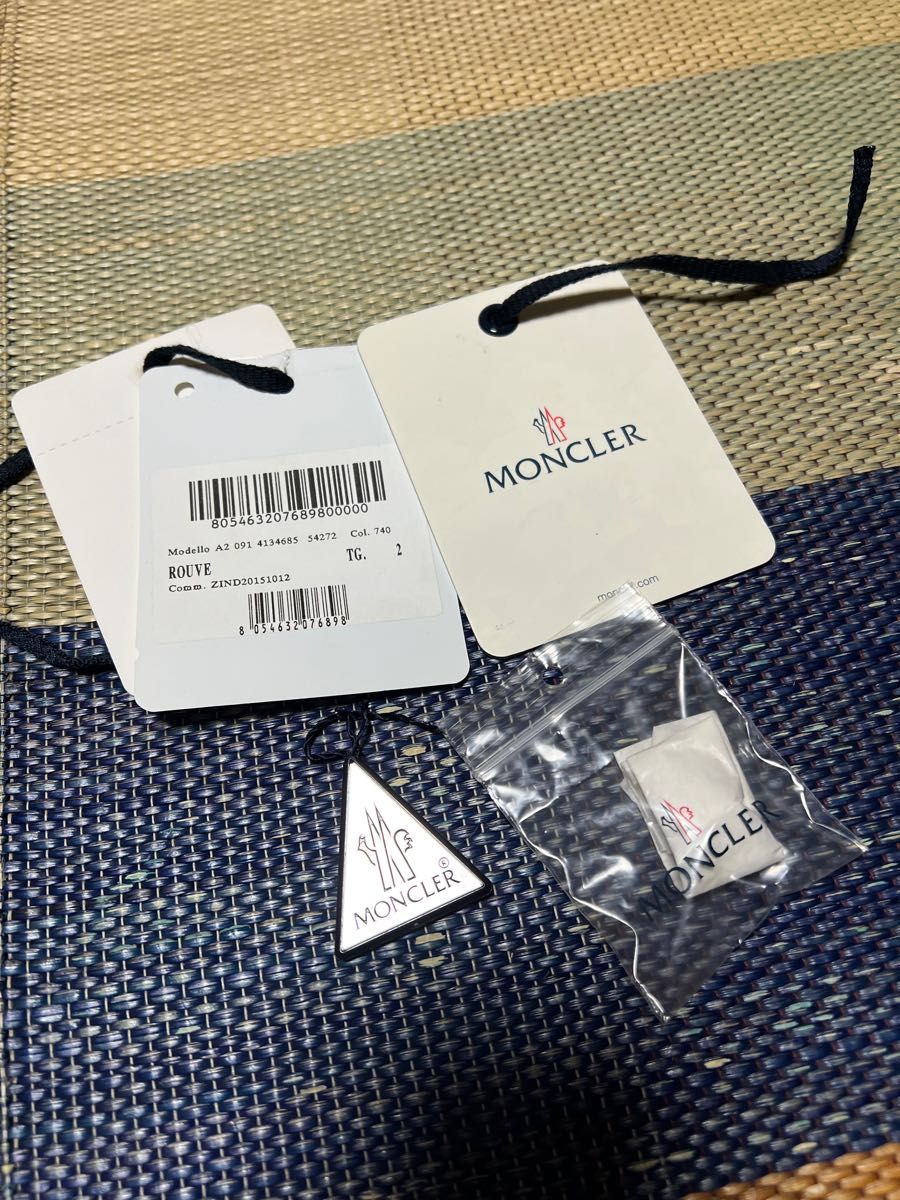 値下げ モンクレール MONCLER ダウン ROUVE 740ネイビー メンズ 2