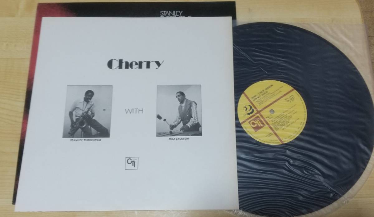 日本盤ＷジャケットＬＰレコード CHERRY スタンリー・タレンタイン・ウィズ・ミルト・ジャクソン ◆ STANLEY TURRENTINE WITH MILT JACKSON_画像5