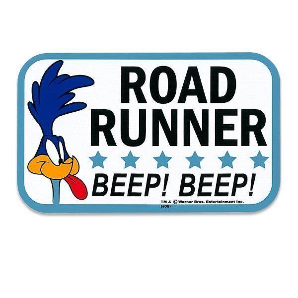  Roadrunner road runner стикер mooneyes наклейка декоративный элемент стикер moon I zBEEP BEEP квадратное square