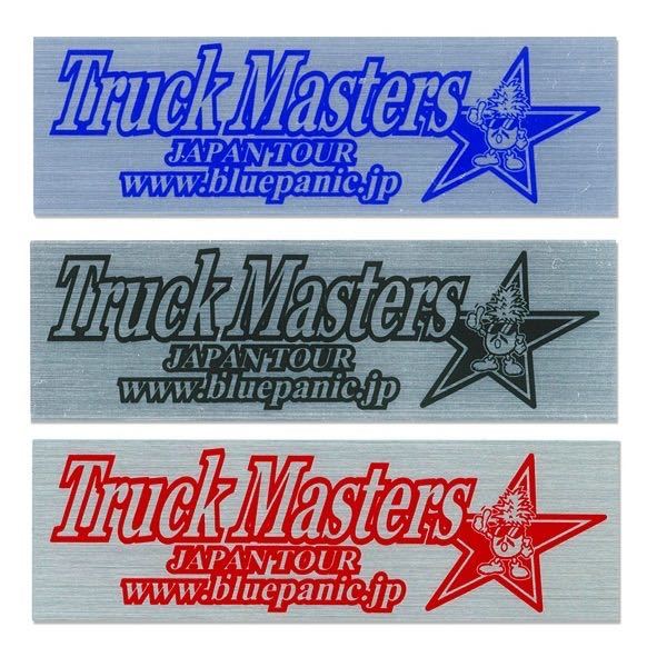 Blue Panic メタリック ブルー 青色 青 トラックマスターズ ステッカー ブルーパニック mooneyes ムーンアイズ 好きの方にも truck masters_画像4