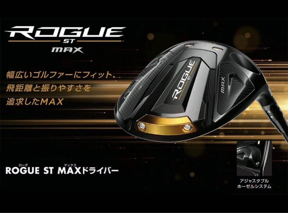 未使用/日本正規品] ローグst max ドライバー 9° / ヘッド単品｜Yahoo