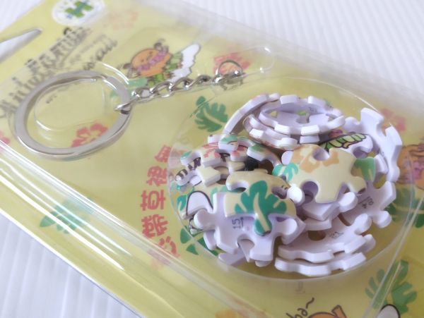  Taiwan * prompt decision! regular goods!! Sanrio .. Tama key chain type 3D lamp body puzzle key ring 24 piece [ hula dance ]!