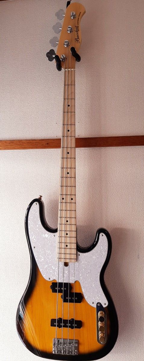 Bacchus ネック幅MOD済み 超弾きやすい ビギナー推奨品 廃盤 テレキャスベース 全体調整済み BASS