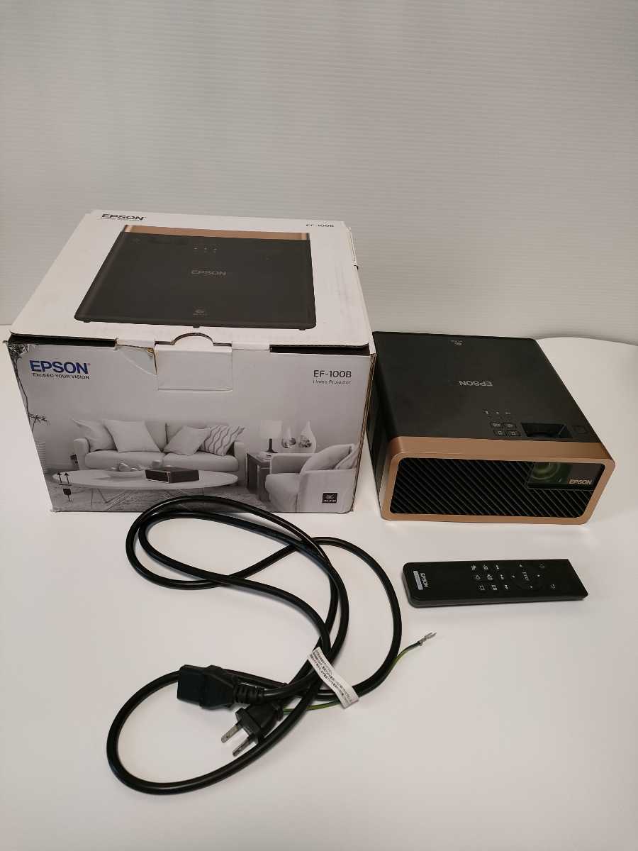 ヤフオク! - 【中古】EPSON EF-100B ホームプロジェクター