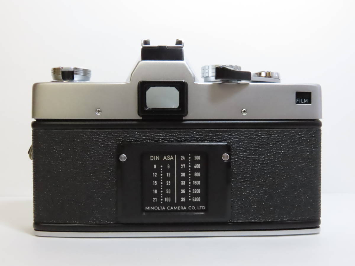 ミノルタ Minolta SR 505 ボディー 及び レンズ MC Rokkor-PF 58mm 1:1.4_画像4