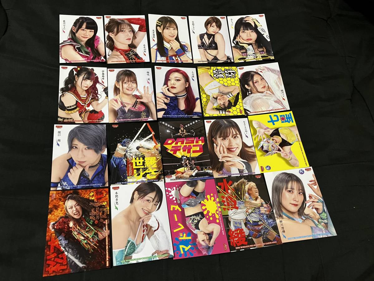 人気を誇る 荒井優希 【BBM 9枚限定 女子プロレスカード BBM 2023