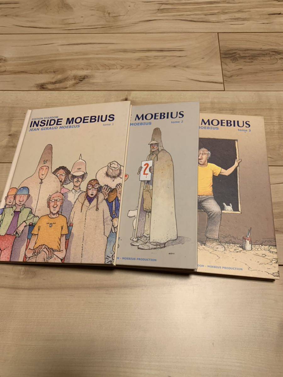 INSIDE MOEBIUS tome1-tome6 комплект Mebius 