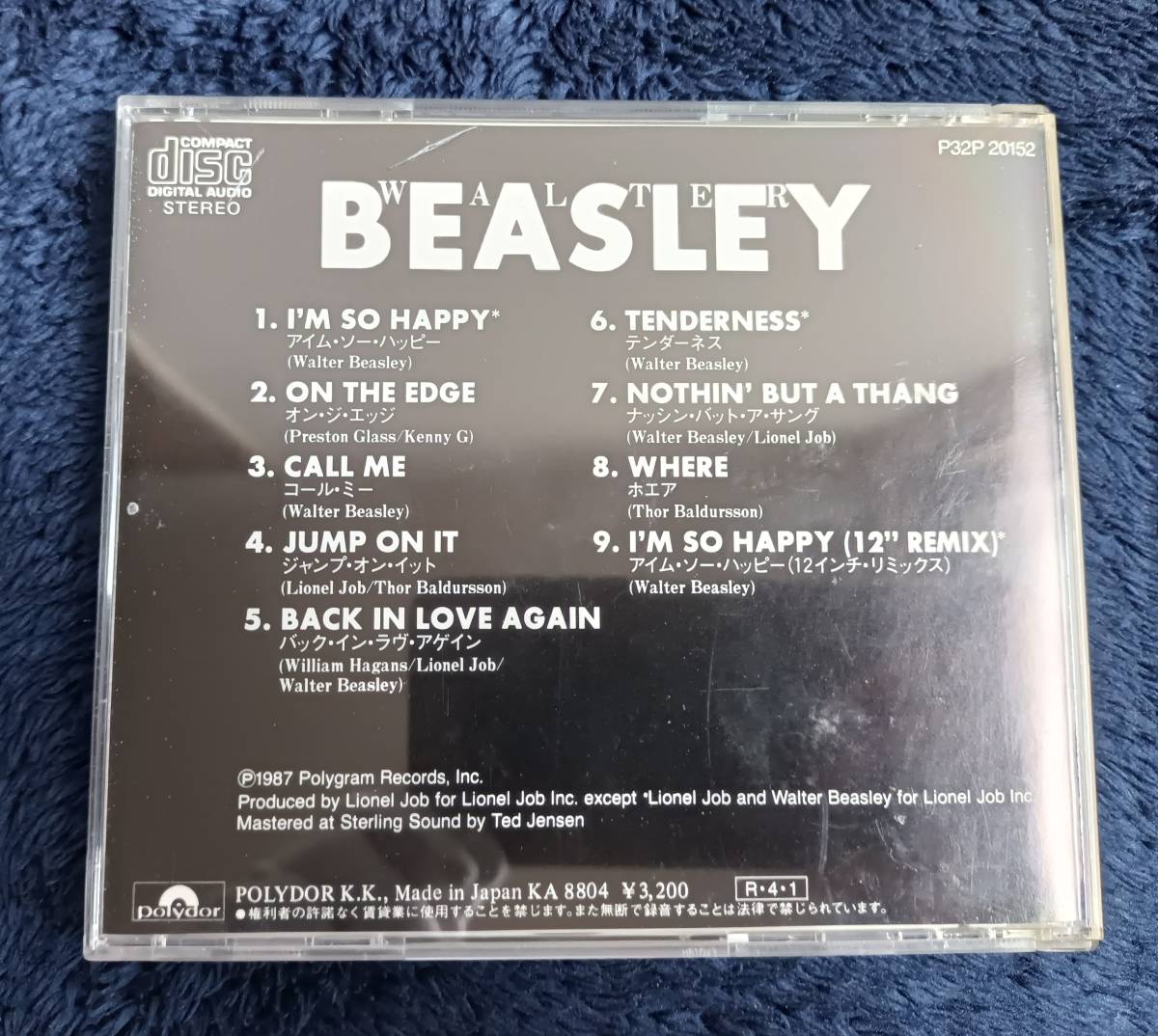 Smooth Jazz CD★Walter Beasley_画像2