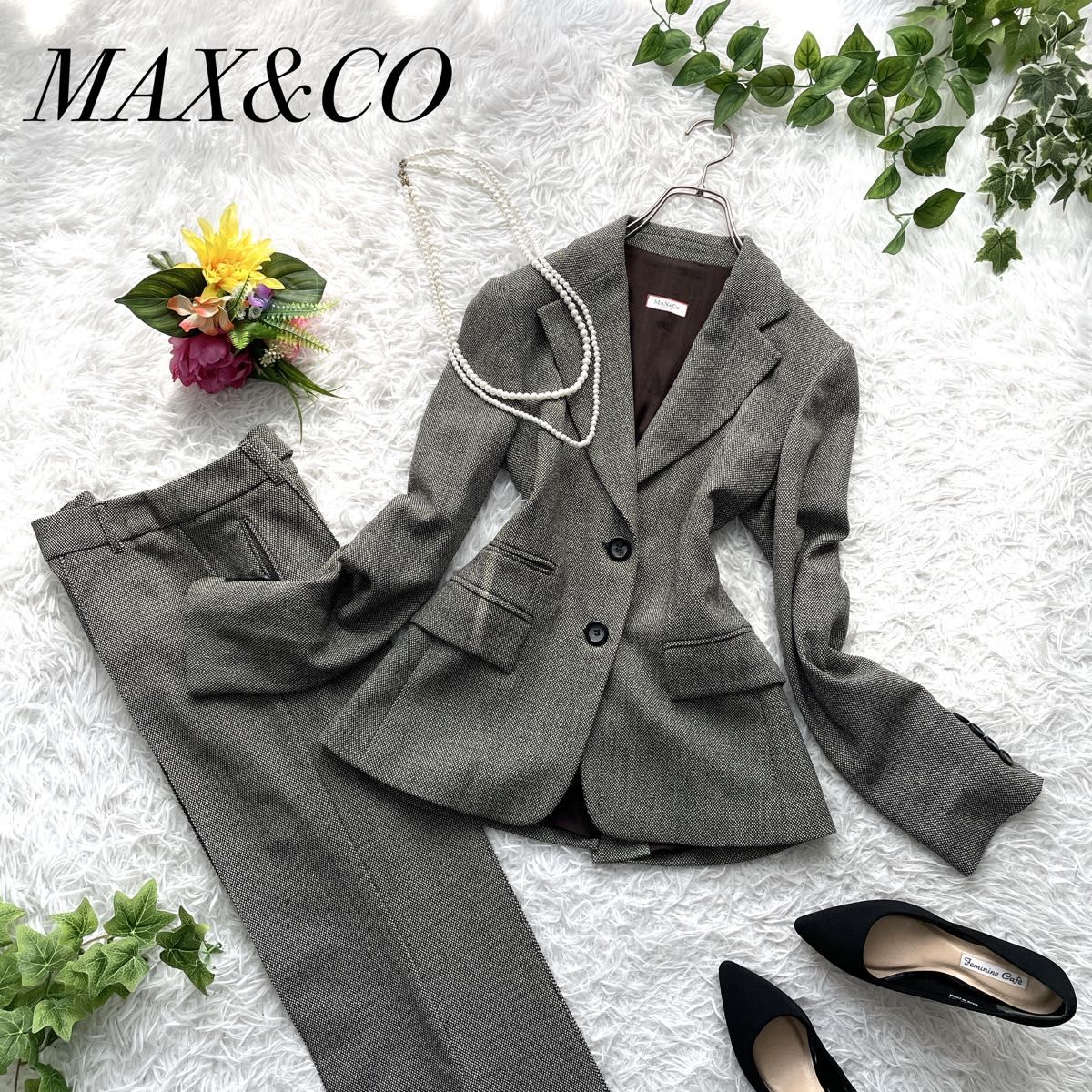 イタリア製 Max&Co マックスアンドコー セットアップ スーツ 