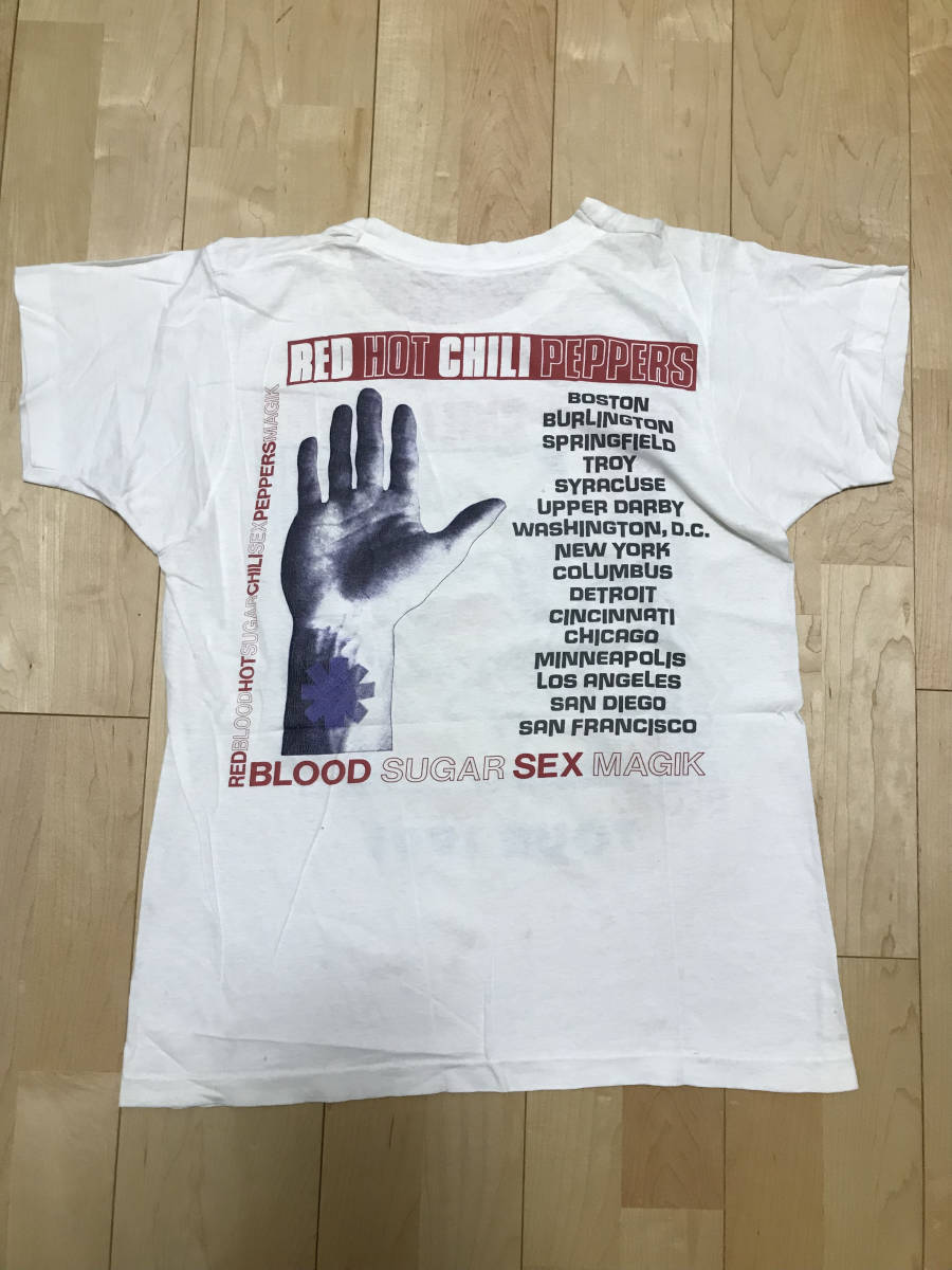 re Chile T-shirt ③/ 90s Vintage red hot chili peppers band 