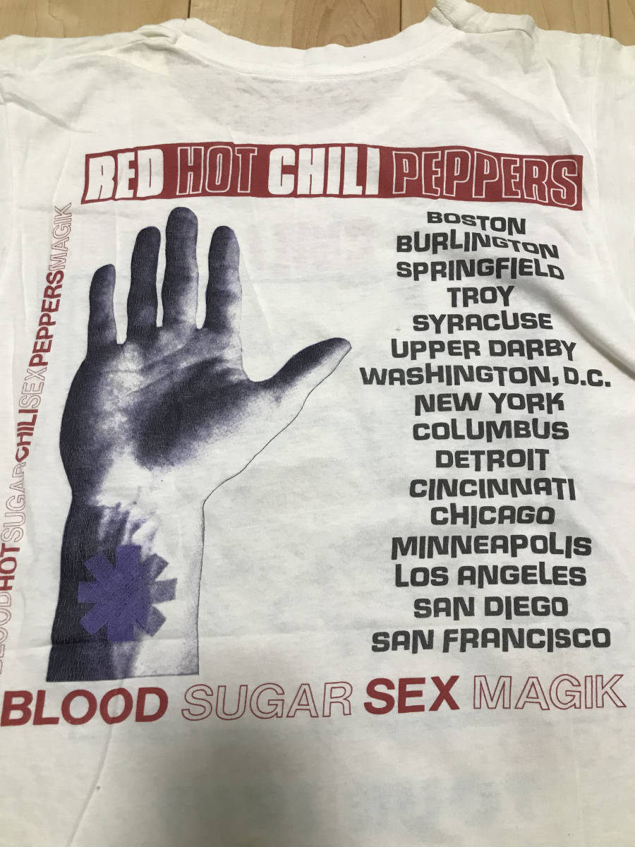 re Chile T-shirt ③/ 90s Vintage red hot chili peppers band 