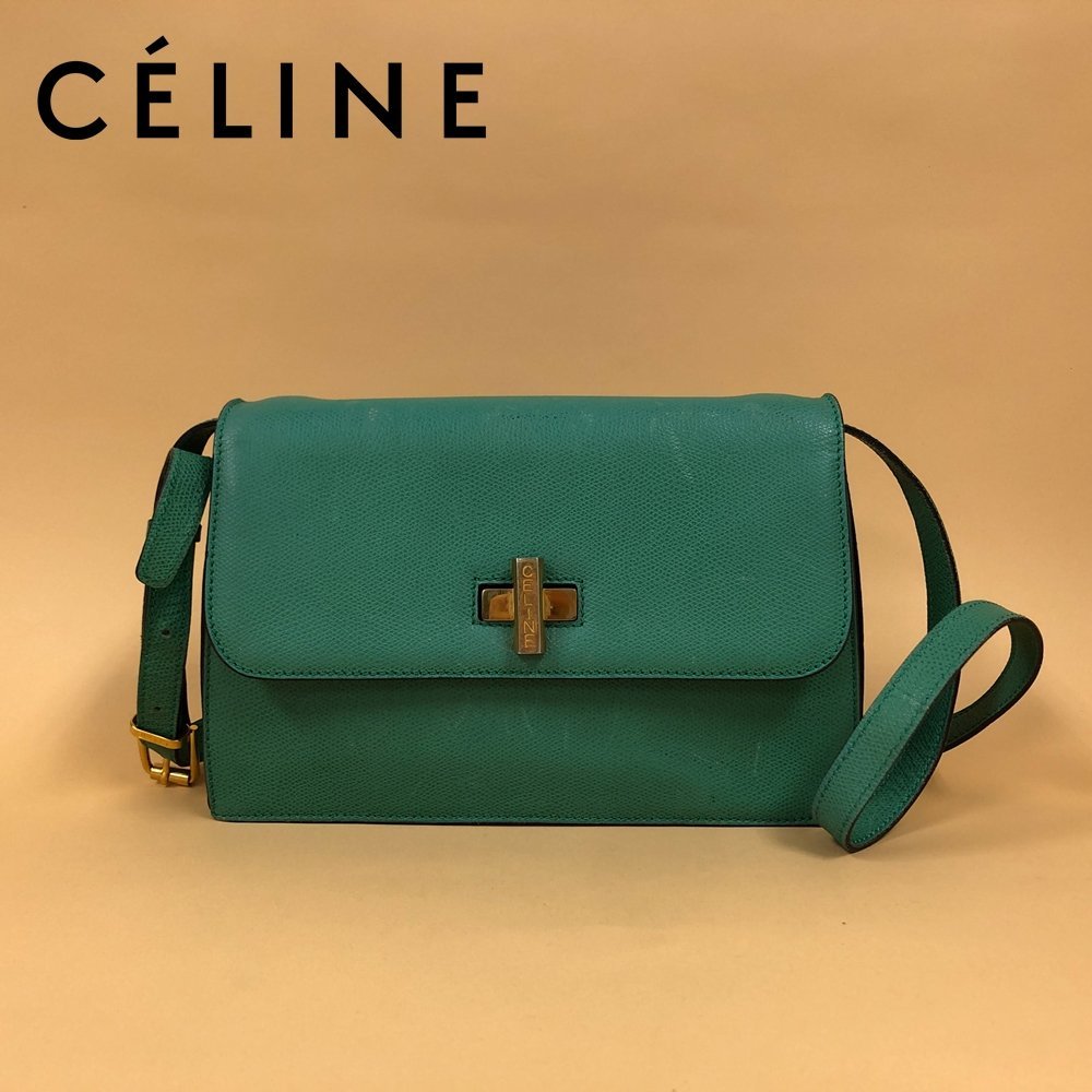 までご】 ヴィンテージ CELINE セリーヌ ショルダーバッグ レディース