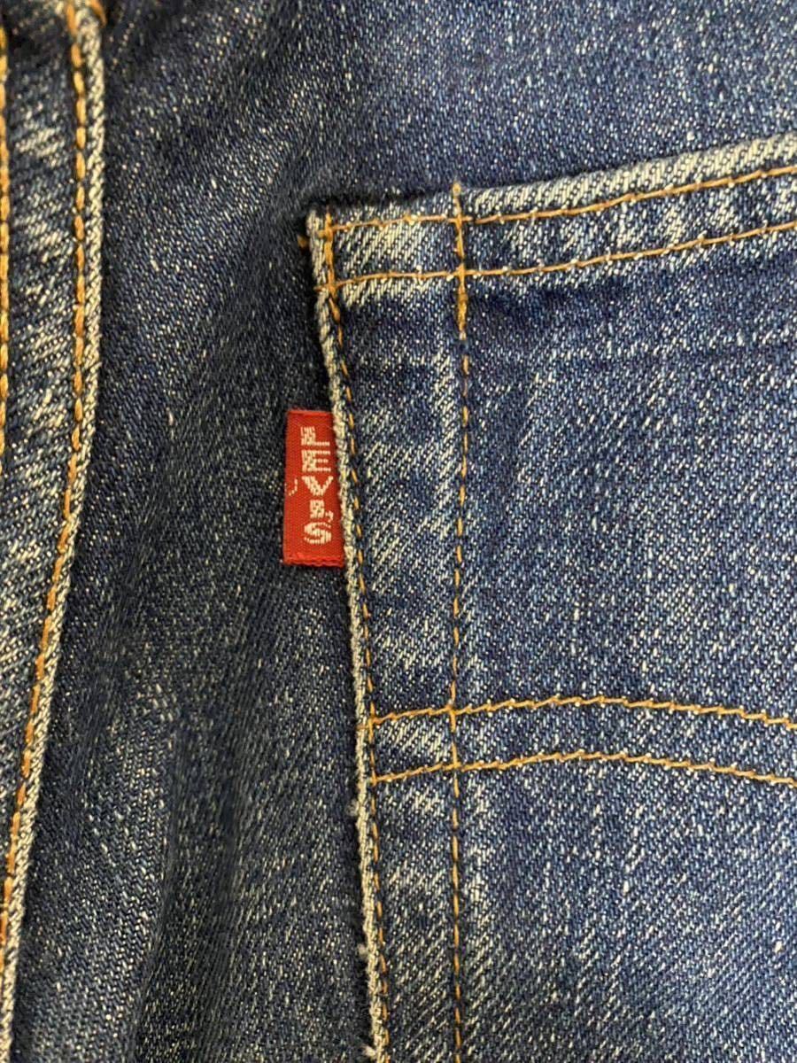 60s Levi''s 501 BIGE オリジナルビンテージ リーバイス501 ビッグE 赤