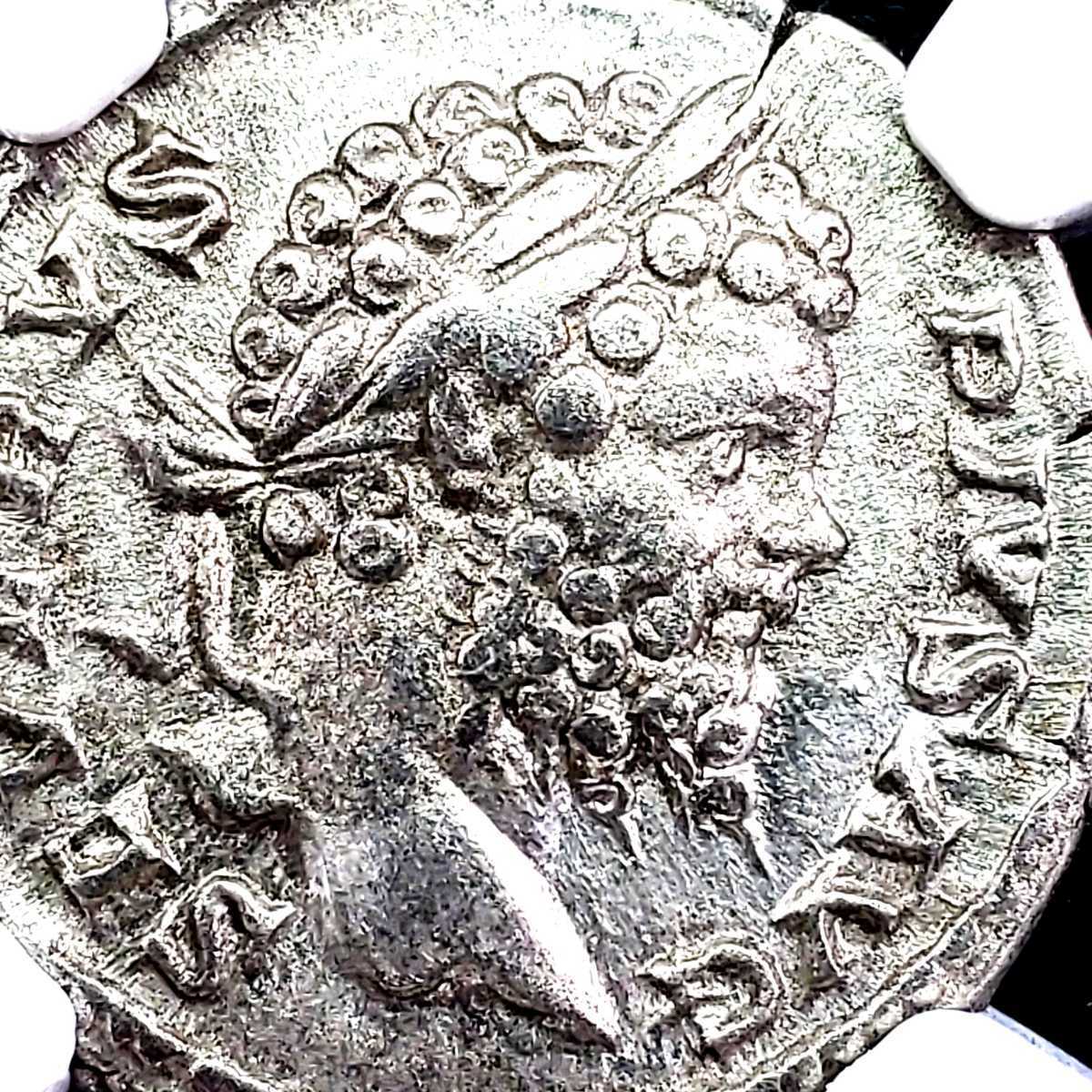 1円 売切 戦勝記念銀貨 古代 ローマ帝国 セプティミウス セウェルス帝 