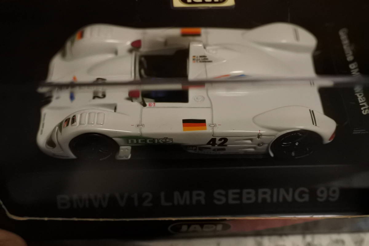 1/43　 JADI　BMW　V12　LMR　SEBRING99　未使用未開封　_画像4