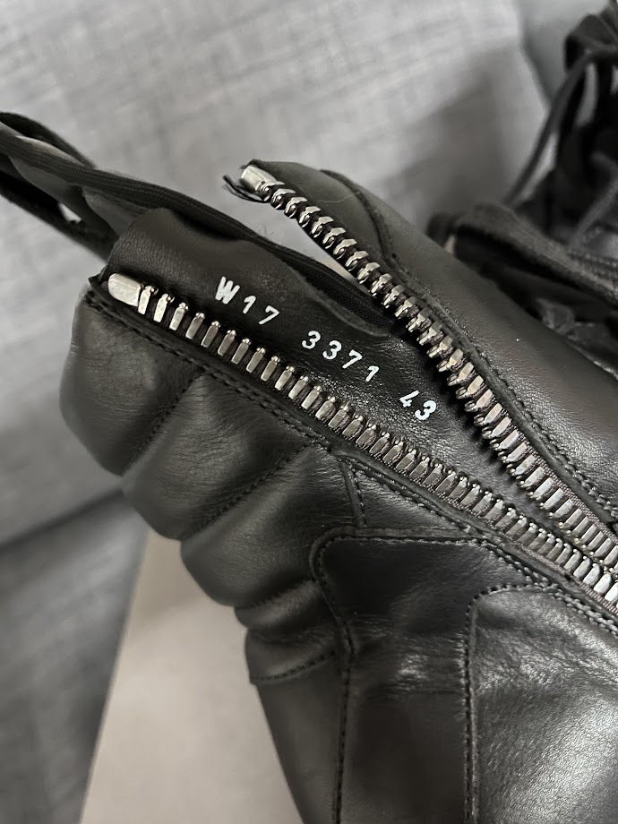 リックオウエンス Rick Owens 17AW ジオバスケット GEOBASKET サイズ43