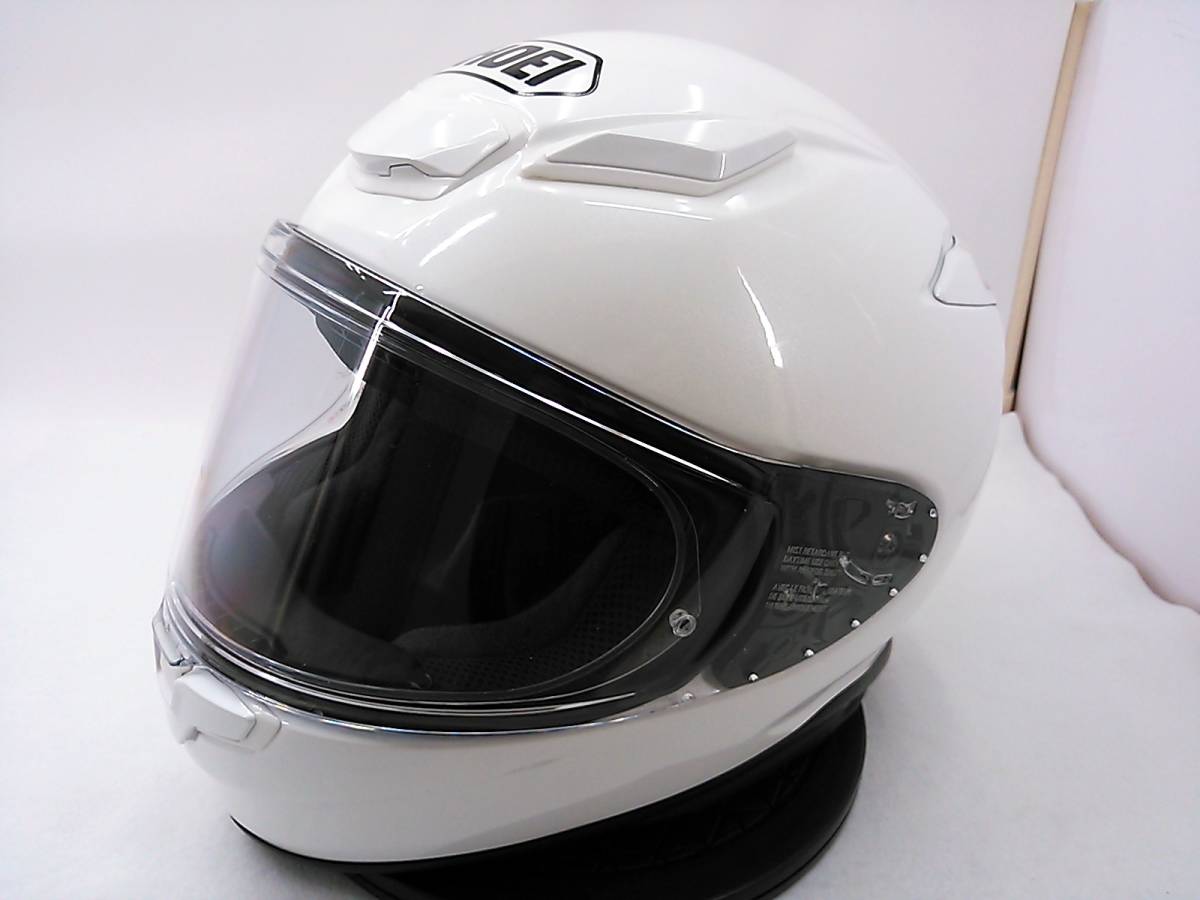 使用極わずか 美品 2022年製 SHOEI ショウエイ Z-8 ルミナスホワイト M